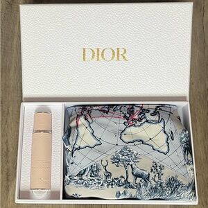 Authentic Dior Around the World Travel Set Miss Dior perfume & drawstring bag